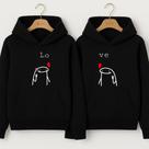 Moletom Canguru Love Florck Coração Agasalho De Frio Com Bolsos E Capuz Moletom Canguru Love Florck Coração Agasalho De Frio Com Bolsos E Capuz