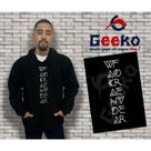 Moletom Canguru Masculino Wakanda Forever Pantera Negra Black Panther Geeko