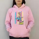 Moletom Canguru Preto - Rosa SNOOPY