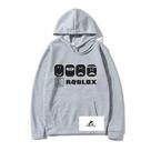 Moletom Canguru Roblox Jogos Blusa de Frio com Capuz e Bolso Moletom Canguru Roblox Jogos Blusa de Frio com Capuz e Bolso