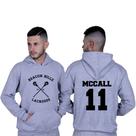 Moletom Canguru Unissex Série Teen Wolf Scott McCall 11 Lacrosse