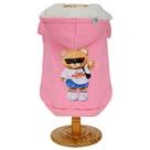 Moletom Capuz Urso Chiclete para Cães - G Moletom Capuz Urso Chiclete para Cães - G