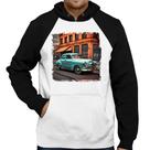 Moletom Carro retrô na cidade - Foca na Moda