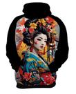 Moletom Casaco Arte Oriental Mulher Gueixa Beleza Samurai 2 Moletom Casaco Arte Oriental Mulher Gueixa Beleza Samurai 2