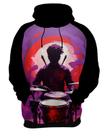 Moletom Casaco Blusa Bateristas Bateria Música Rock HD 1