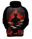 Moletom Casaco Blusa Bateristas Bateria Música Rock HD 6
