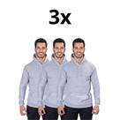 Moletom Casaco Blusa De Frio Canguru AL7 Store Kit Com 3 Peças