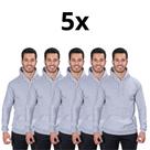 Moletom Casaco Blusa De Frio Canguru AL7 Store Kit Com 5 Peças