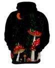 Moletom Casaco Blusa Natureza Cogumelos Psicodélica HD 2