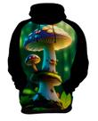 Moletom Casaco Blusa Natureza Cogumelos Psicodélica HD 7