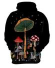 Moletom Casaco Blusa Natureza Cogumelos Psicodélica HD 9