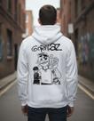 Moletom Casaco Estampada Dtf Gorillaz Blusão Canguru C/capuz Moletom Casaco Estampada Dtf Gorillaz Blusão Canguru C/capuz