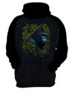 Moletom Casaco Estampada Primata Gorila Selva Africa HD 1