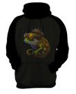 Moletom Casaco Estampada Steampunk Camaleão Tecnovapor 2