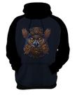 Moletom Casaco Estampada Steampunk Coruja Tecnovapor 2