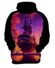 Moletom Casaco Estampada Steampunk Navio Embarcação HD 2