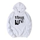 Moletom Casaco Frases Gangster Thug Life Tupac 2 Pac Rap Rei