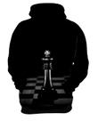 Moletom Casaco Jogo Tabuleiro Xadrez Rei Torre Rainha HD 6 Moletom Casaco Jogo Tabuleiro Xadrez Rei Torre Rainha HD 6