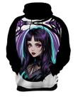 Moletom Casaco Tshirt Halloween Vampira Sangue Fantasia 6 Moletom Casaco Tshirt Halloween Vampira Sangue Fantasia 6