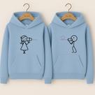Moletom Casal Telefona Sem Fio Blusa De Frio Casaco Agasalho Fofo Namorados Moletom Casal Telefona Sem Fio Blusa De Frio Casaco Agasalho Fofo Namorados