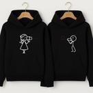 Moletom Casal Telefona Sem Fio Blusa De Frio Casaco Agasalho Fofo Namorados Moletom Casal Telefona Sem Fio Blusa De Frio Casaco Agasalho Fofo Namorados
