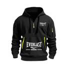 Moletom Casual Masculino Com Capuz, Múltiplos Bolsos, Manga Longa, Quente, Pullover Fitness Com Moletom Casual Masculino Com Capuz, Múltiplos Bolsos, Manga Longa, Quente, Pullover Fitness Com