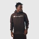 Moletom champion athletic hoodie script logo ink