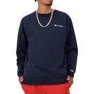 Moletom Champion Crewneck Athletic Script Masculino Azul Moletom Champion Crewneck Athletic Script Masculino Azul