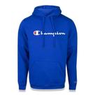 Moletom Champion Felpado c/ Capuz Superfleece Script Azul