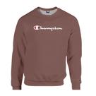 Moletom Champion Felpado Gola Careca Logo Script Ink Leather