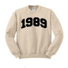 Moletom College Style 1989 Unissex Pequeno