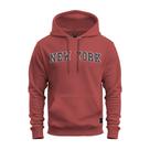 Moletom Com Bolso Capuz Estampado Unissex Confortável New York Tires