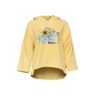 Moletom Com Capuz Amarelo Feminino Nature Biggdesign