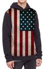 Moletom Com Capuz Bandeira Estados Unidos Americana Ref:310