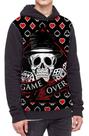 Moletom Com Capuz Caveira Game Over Ref:120