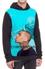 Moletom Com Capuz Chris Brown Ref:492 Moletom Com Capuz Chris Brown Ref:492