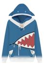 Moletom com capuz CosplayCOS VTuber Gawr Gura Shark