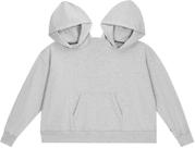 Moletom com capuz Creative Couples Double Grey