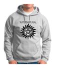 Moletom Com Capuz e Bolso Personalizado Supernatural Moletom Com Capuz e Bolso Personalizado Supernatural