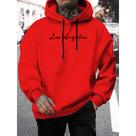 Moletom Com Capuz Flanelado Canguru Los Angeles Masculino Blusao de Frio Unissex Moletom Com Capuz Flanelado Canguru Los Angeles Masculino Blusao de Frio Unissex