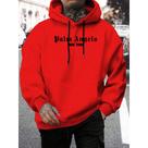 Moletom Com Capuz Flanelado Canguru Palm Angels Masculino Blusao de Frio Unissex Moletom Com Capuz Flanelado Canguru Palm Angels Masculino Blusao de Frio Unissex