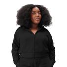 Moletom com capuz florence by mills Cozy Crush Cropped Zip-up preto XS