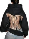 Moletom com capuz fofo para meninas adolescentes e mulheres em renda Moletom com capuz fofo para meninas adolescentes e mulheres em renda