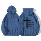 Moletom com capuz KEEVICI Christian Graphic para meninos adolescentes Jesus Faith