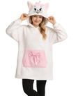 Moletom com Capuz Manta Oversized Feminino Disney Marie