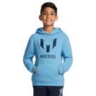 Moletom com capuz Messi OP Number 10 Logo para menino, fleece azul, tamanho 6