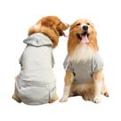 Moletom Com Capuz Para Cães Grandes, Sweatshirt De Fleece Com Bolso Com Zíper Para Primavera E