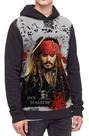 Moletom Com Capuz Piratas Do Caribe Jack Sparrow Ref:469