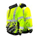 Moletom com capuz SafetyShirtz SS360 Hi Vis masculino classe 3 tipo R Moletom com capuz SafetyShirtz SS360 Hi Vis masculino classe 3 tipo R