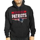 Moletom com capuz Team Fan Apparel NFL Adult Gameday Charcoal